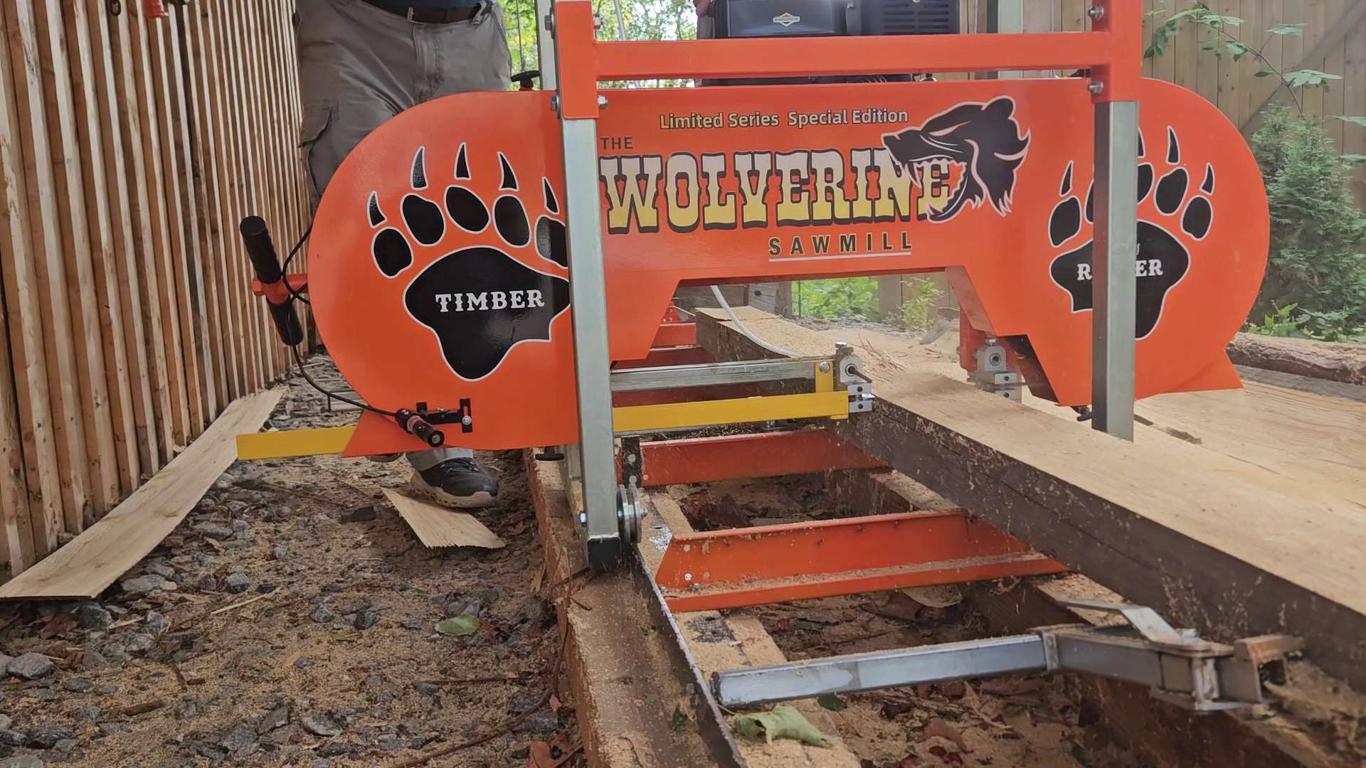 Wolverine Sawmill Cutting